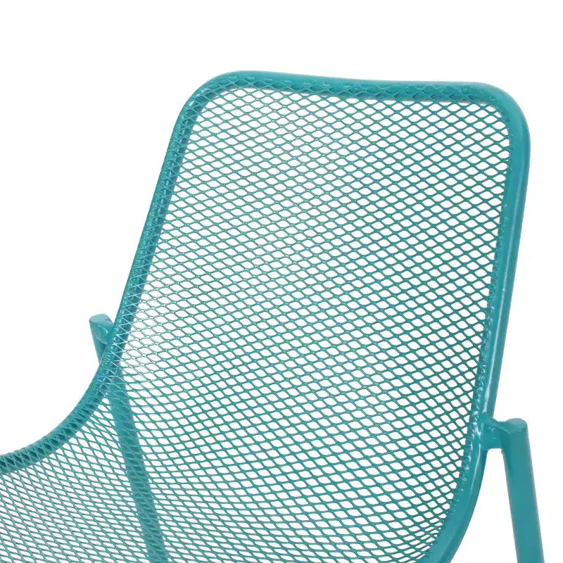 Christopher Knight Home Bucknell Set da 3 Pezzi da Conversazione Moderno in Metallo per Esterni