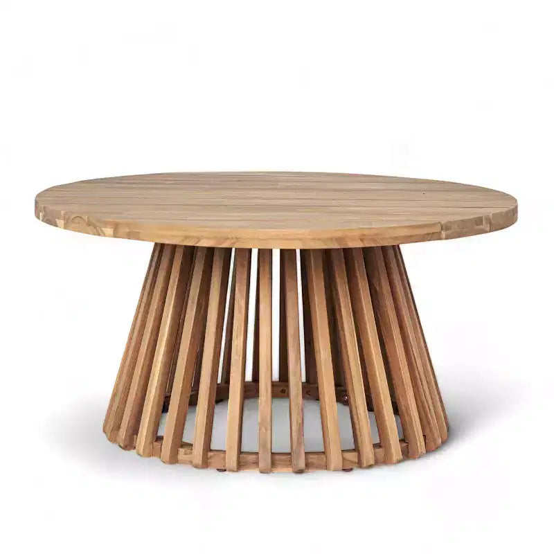 Set mobili da giardino 2 pezzi con divano a 3 posti in rattan grigio lungo 67,5 e tavolo rotondo in legno di acacia da 31,5