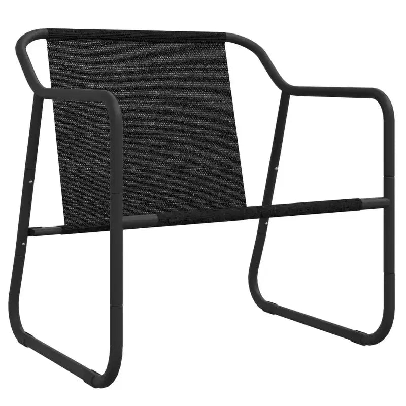 vidaXL Set da salotto da giardino in acciaio verniciato a polvere color antracite Standard Durevole