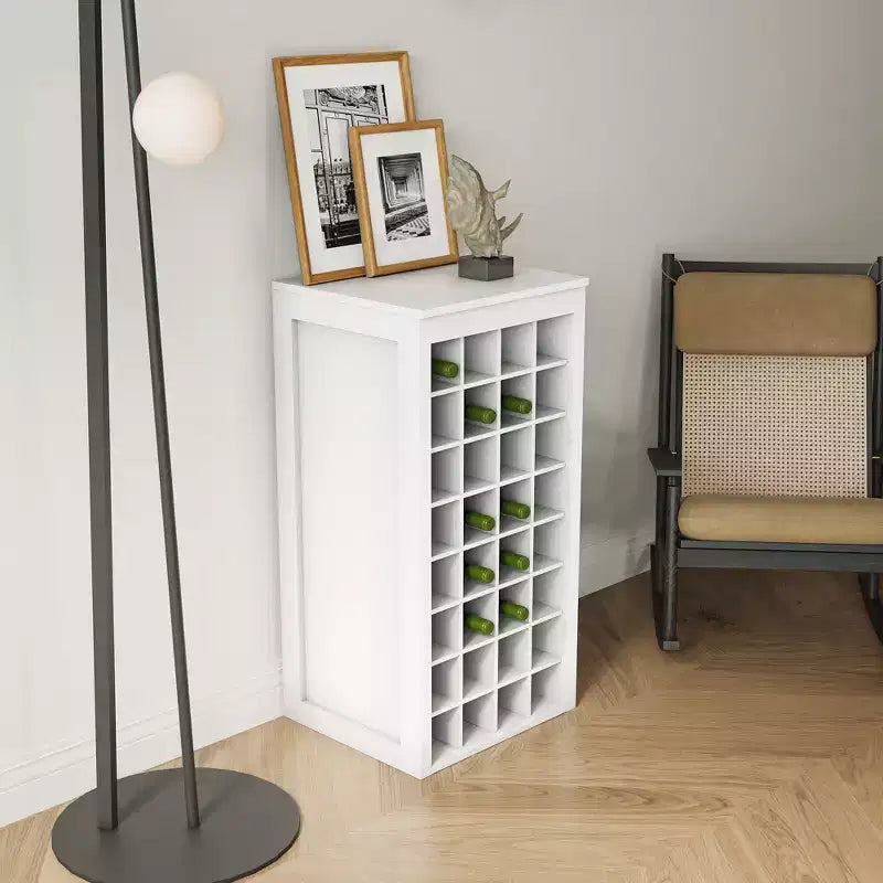 Mobile contenitore con cassetti bianco/noce/marrone noce – Stile Credenza