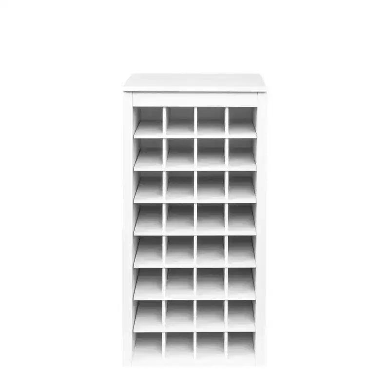 Mobile contenitore con cassetti bianco/noce/marrone noce – Stile Credenza