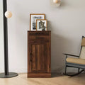 Mobile contenitore con cassetti bianco/noce/marrone noce – Stile Credenza
