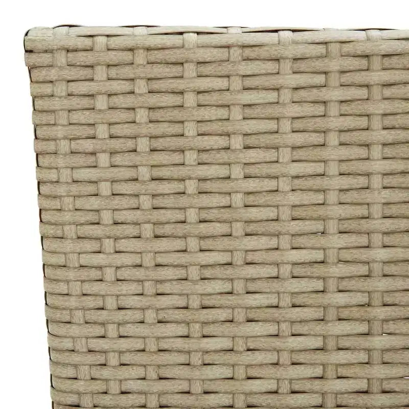 vidaXL Set da pranzo da giardino 3 pz Posti a sedere per esterni - Beige