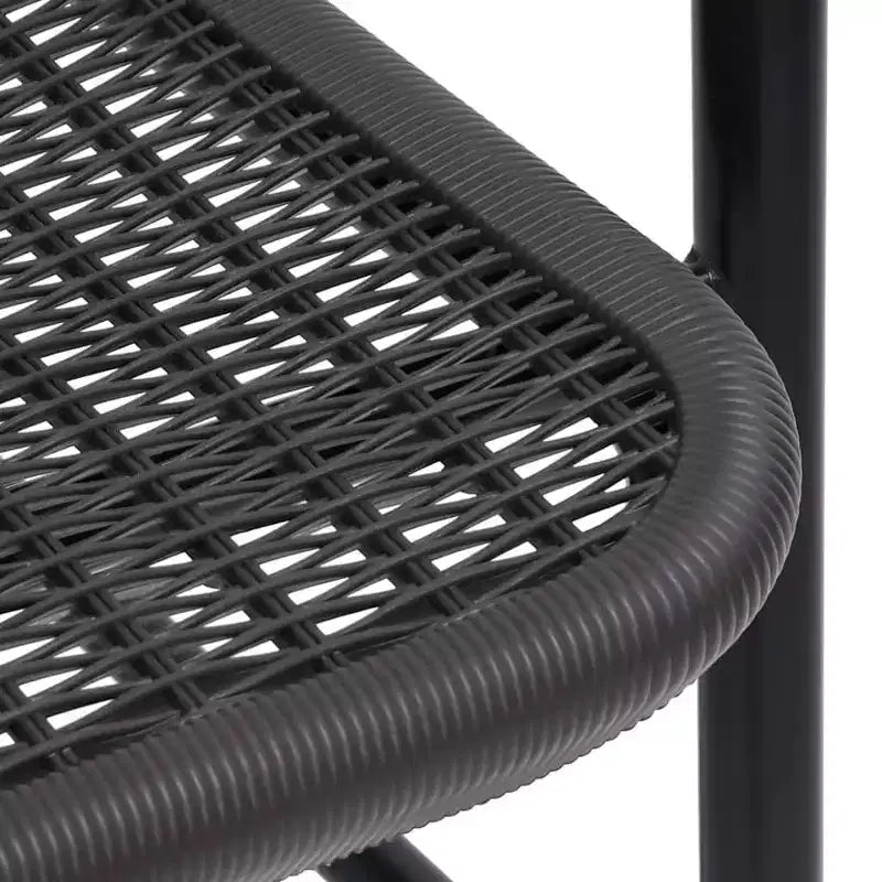 vidaXL Set divani da giardino, divani componibili da esterno con cuscini, in polyrattan