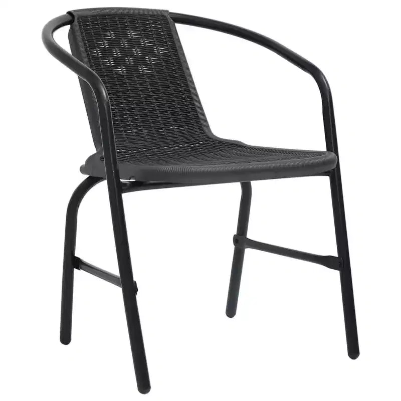 vidaXL Set divani da giardino, divani componibili da esterno con cuscini, in polyrattan