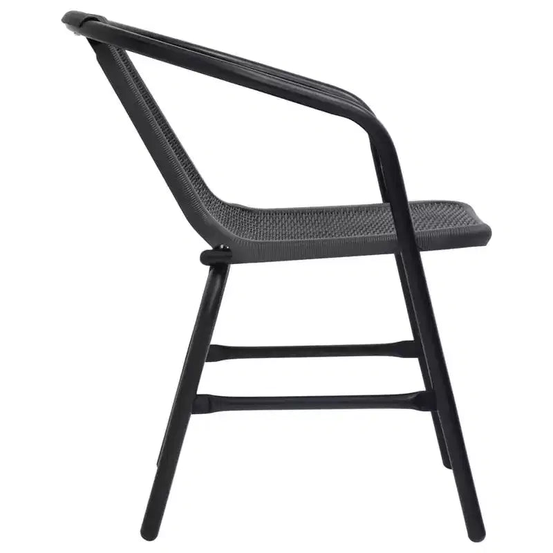 vidaXL Set divani da giardino, divani componibili da esterno con cuscini, in polyrattan