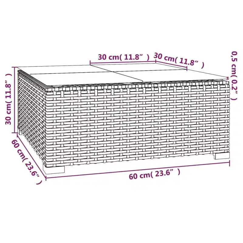 vidaXL Set da Salotto da Giardino con Design Modulare, Telaio in Acciaio Verniciato a Polvere, Rattan PE Resistente all'Acqua e Cuscini - Marrone e Verde