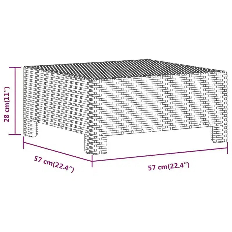 vidaXL Set Mobili da Giardino Set Divani Poltrone con Cuscini Rattan Sintetico Grigio