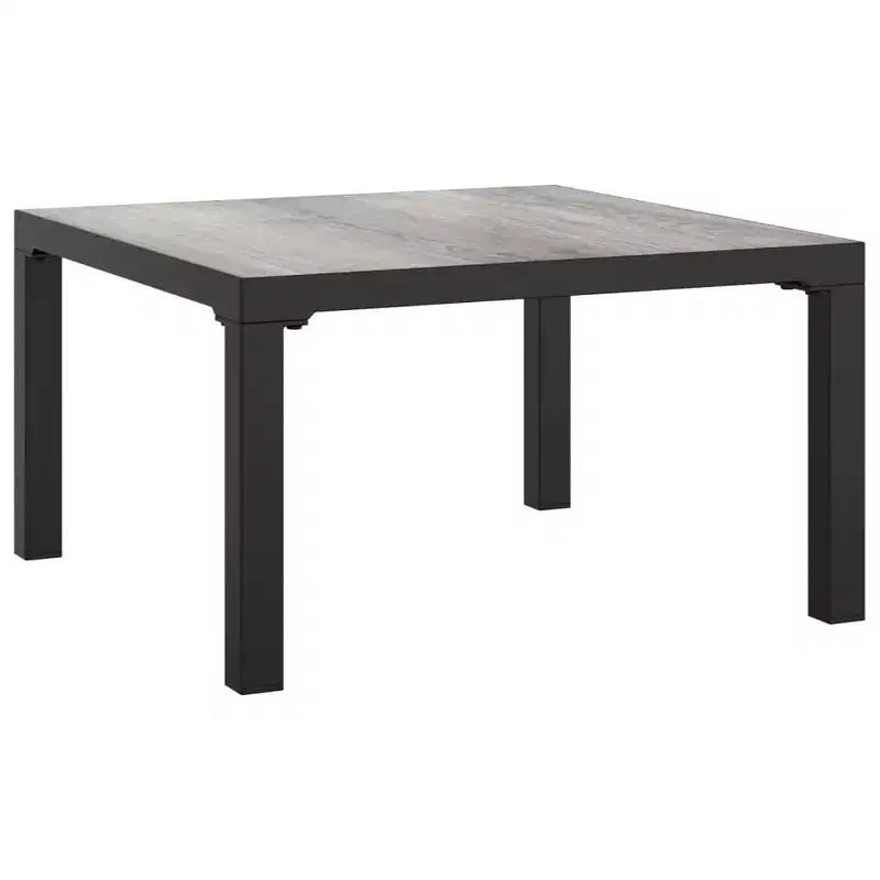 vidaXL Set Salotto da Giardino 6 pz Nero e Grigio Polirattan