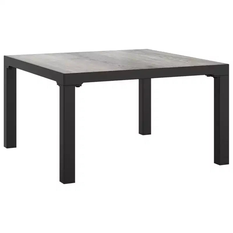 vidaXL Set da Salotto da Giardino Mobili da Esterno in Polirattan Nero e Grigio