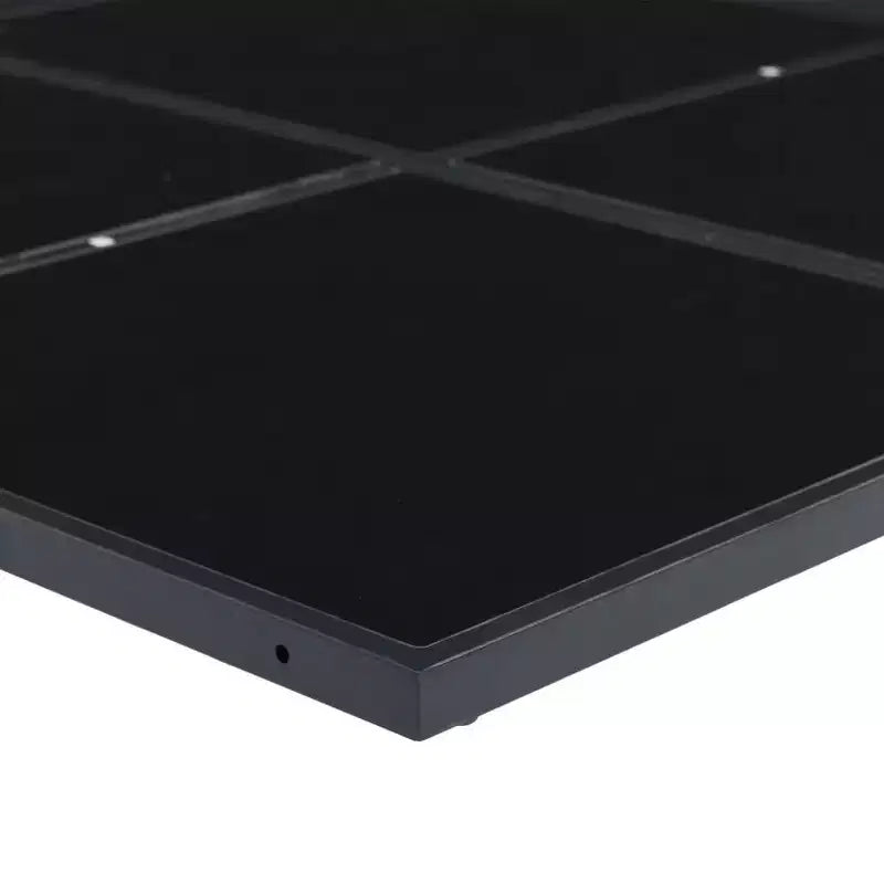 vidaXL Set da pranzo da esterno con cuscini 13 pz in textilene nero - Sedie pieghevoli salvaspazio, Resistente ai raggi UV, Tavolo in vetro temperato
