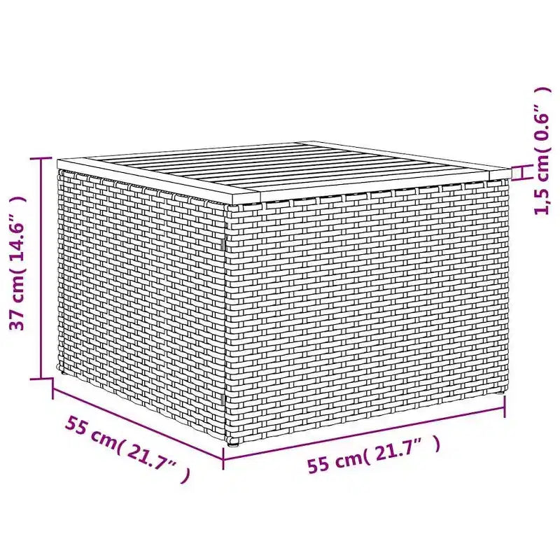 vidaXL Salotto da giardino 8 pz in polyrattan nero Materiali resistenti ai raggi UV