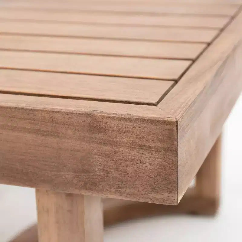 Christopher Knight Home Aston set da salotto per esterni a 4 posti in legno di acacia con cuscini