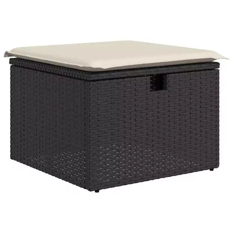 vidaXL Salotto da Giardino con Cuscini 7 pz in Polyrattan