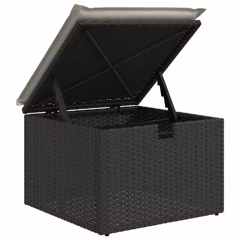 vidaXL Salotto da Giardino con Cuscini 7 pz in Polyrattan