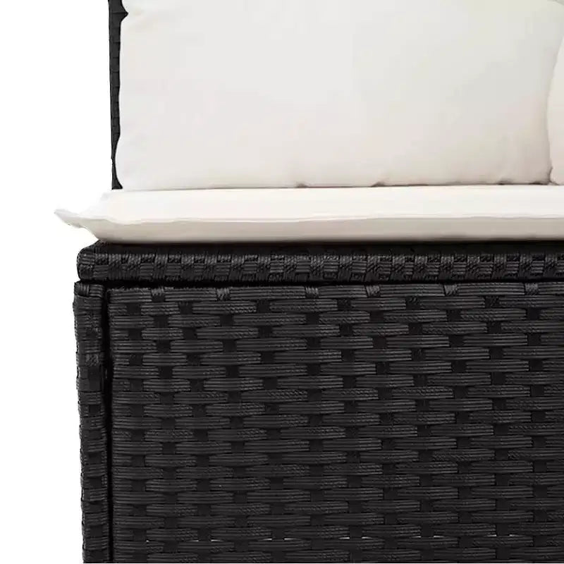 vidaXL Salotto da Giardino con Cuscini 7 pz in Polyrattan