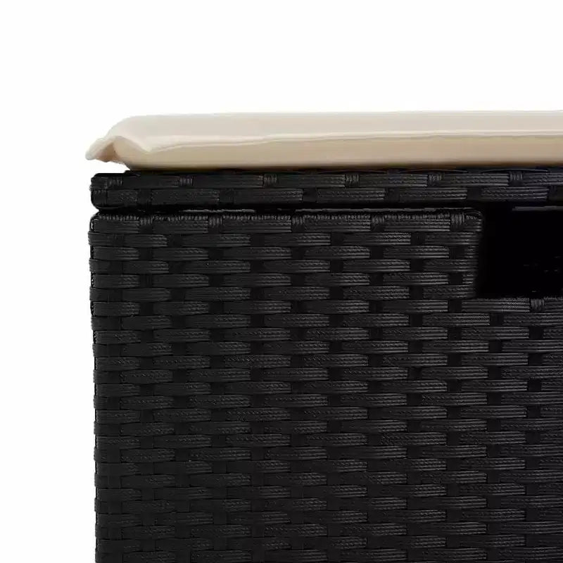 vidaXL Salotto da Giardino con Cuscini 7 pz in Polyrattan