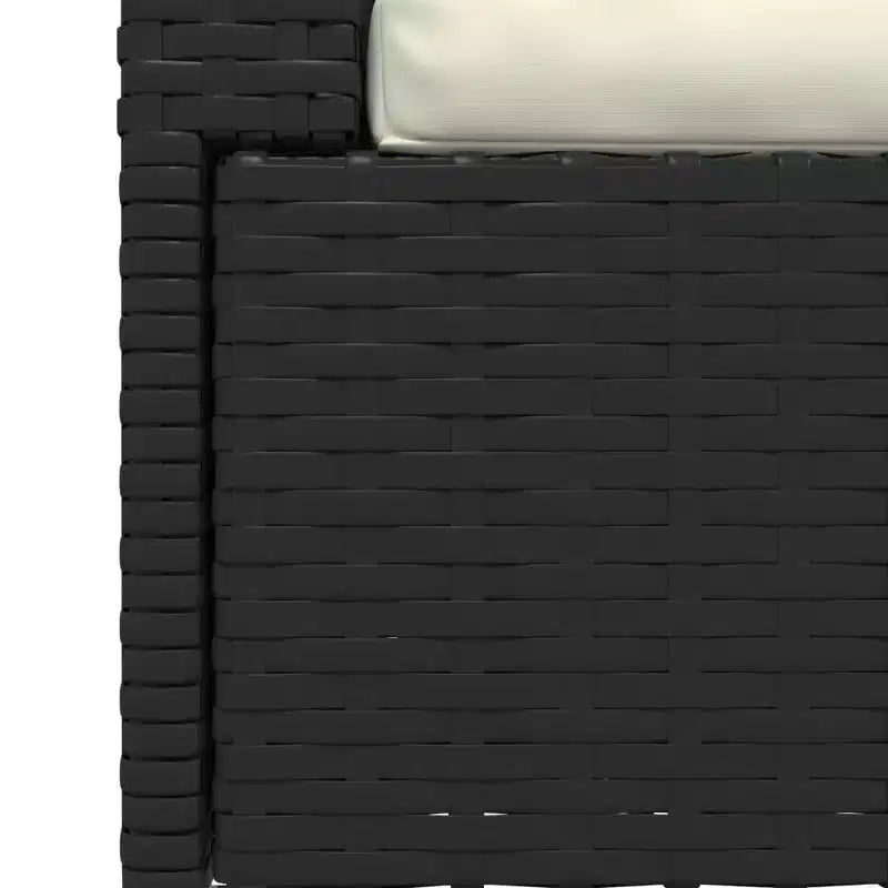 vidaXL Salotto da Giardino in PE Rattan Modulare Medio
