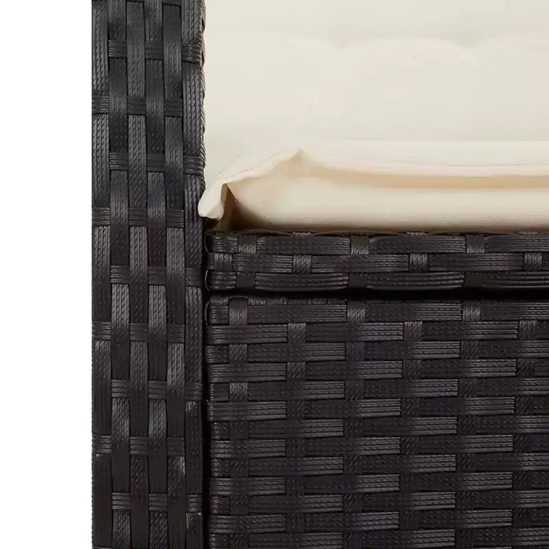 vidaXL Salotto da Giardino Moderno con Cuscini - Polyrattan
