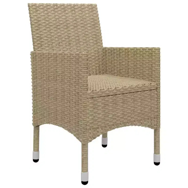 vidaXL Set da pranzo in legno massello di acacia Ampio ergonomico