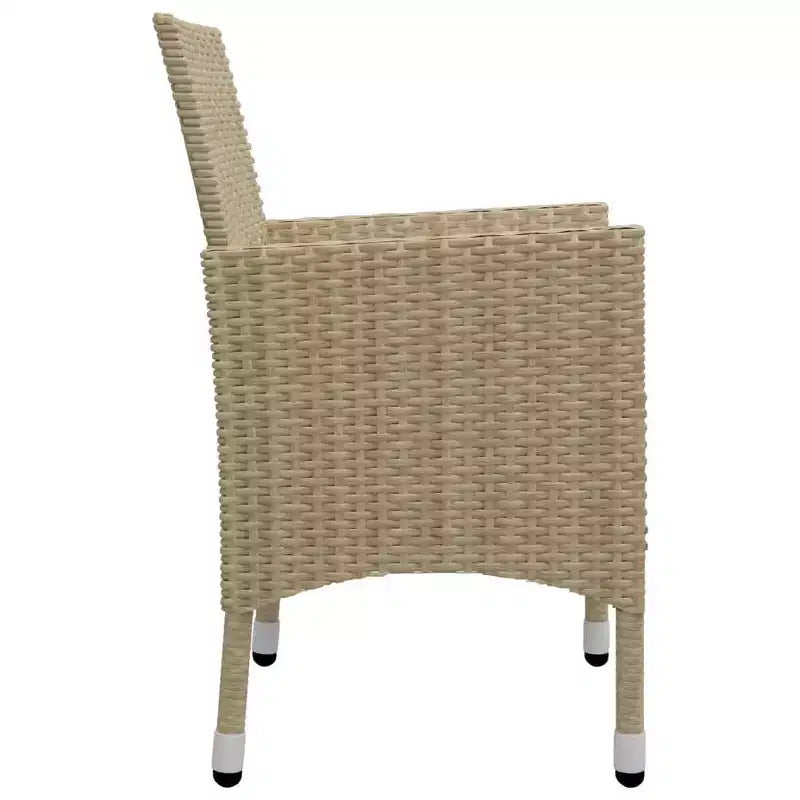 vidaXL Set da pranzo in legno massello di acacia Ampio ergonomico