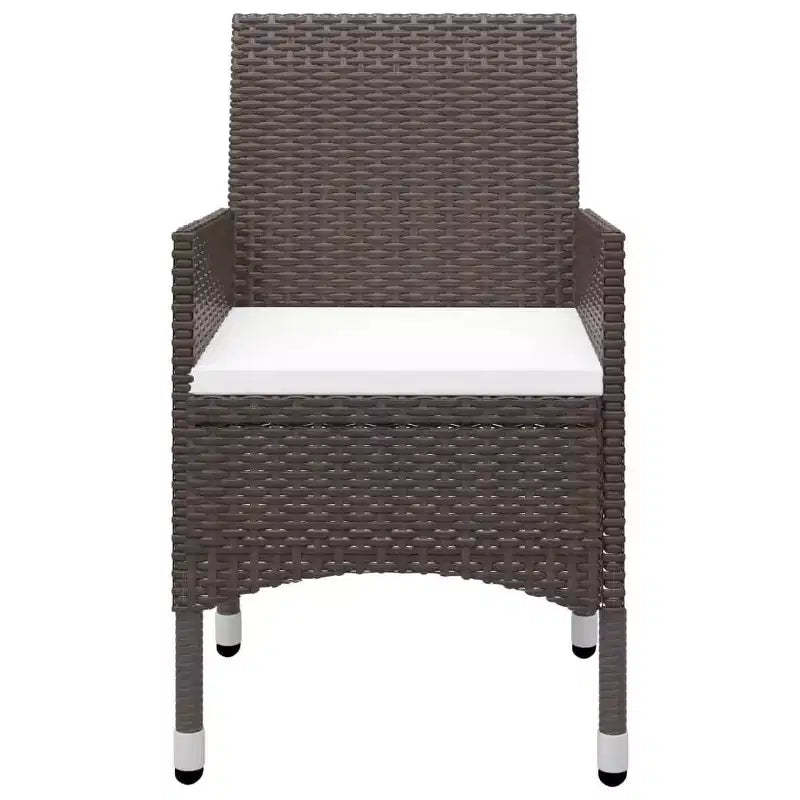 vidaXL Set da pranzo in legno massello di acacia Ampio ergonomico
