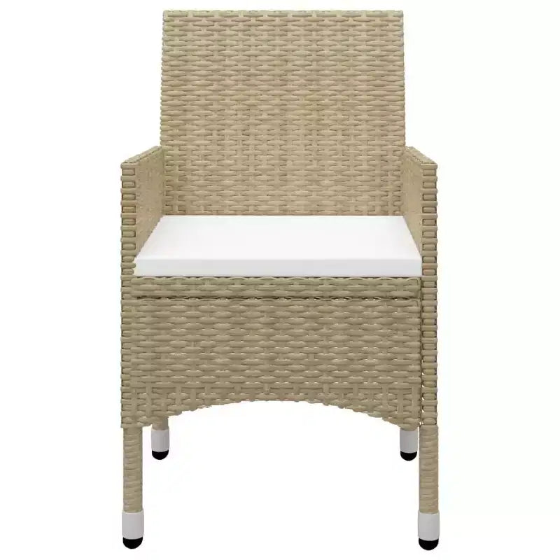 vidaXL Set da pranzo in legno massello di acacia Ampio ergonomico