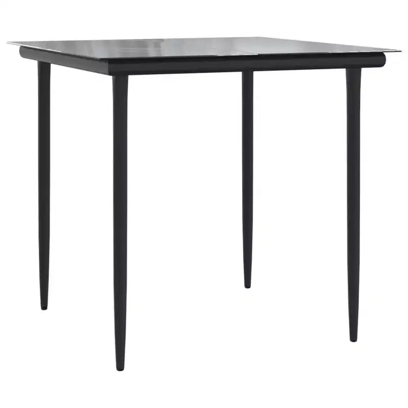 vidaXL Set da pranzo moderno da giardino con cuscini