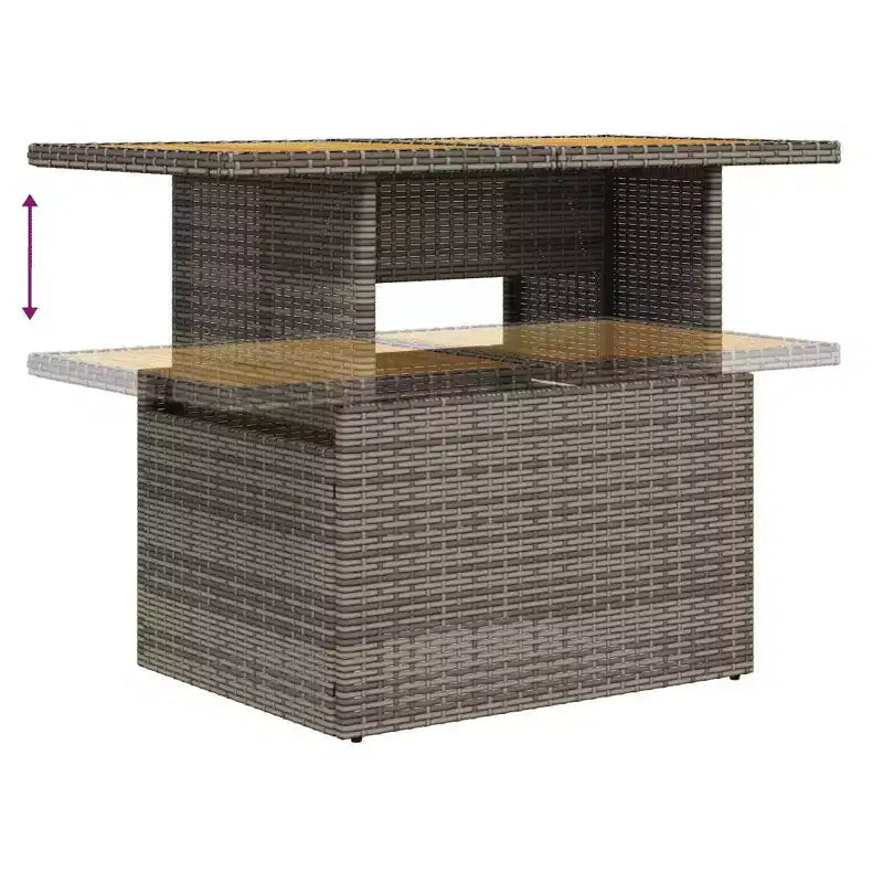 vidaXL Salotto da Esterno con Cuscini - Design Modulare Flessibile