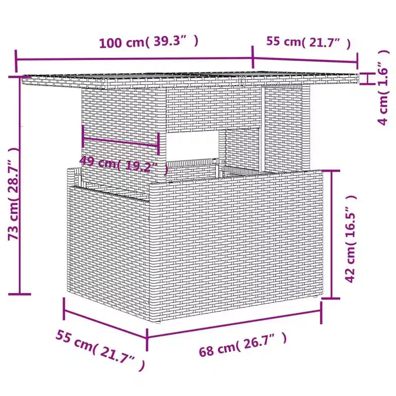 vidaXL Set Divani da Esterno - Design Comodo ed Elegante