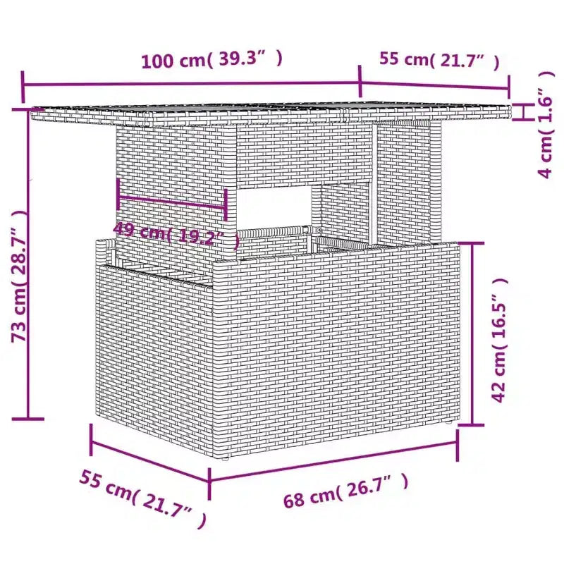 vidaXL Set Divani da Esterno - Design Comodo ed Elegante