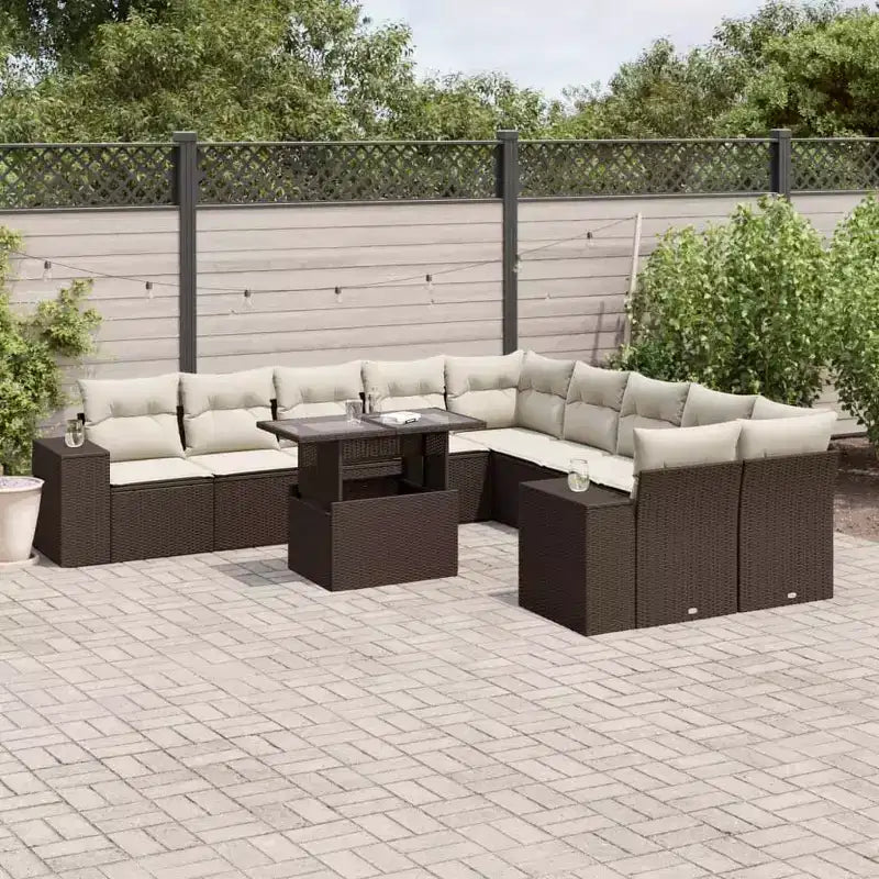 vidaXL Set Divani da Esterno - Design Comodo ed Elegante