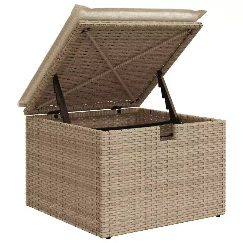 vidaXL Set divani da giardino in rattan PE Set modulare