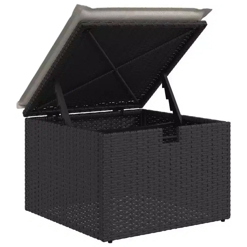vidaXL Set divani da giardino in rattan PE Set modulare