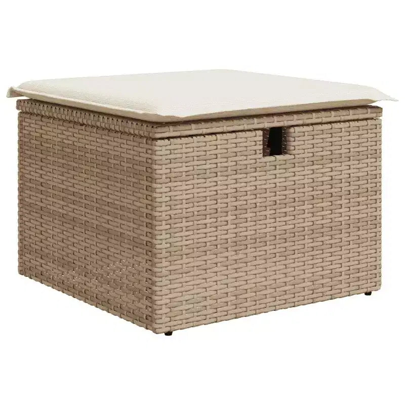 vidaXL Set divani da giardino in rattan PE Set modulare