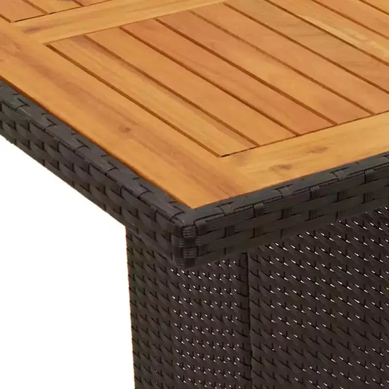 Set da pranzo da giardino vidaXL con cuscini, vari colori