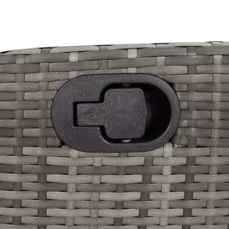 Set da pranzo da esterno in polyrattan vidaXL con cuscini