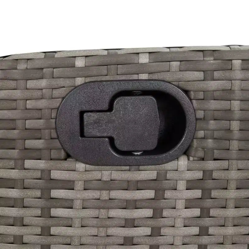 Set da pranzo da esterno in polyrattan vidaXL con cuscini