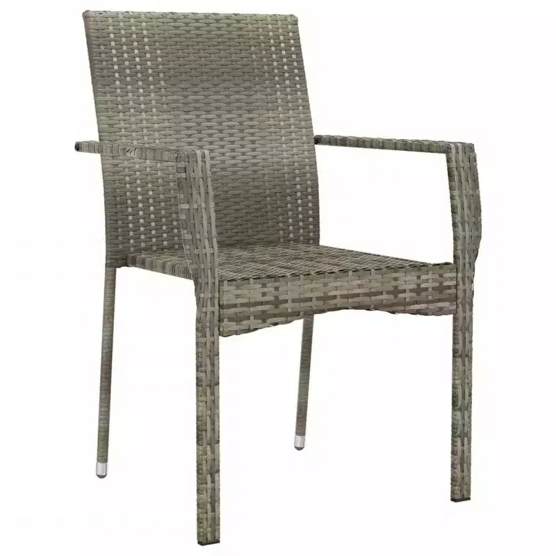 vidaXL Set 2 Sedie da Giardino con Cuscini - Polyrattan - Vari Colori