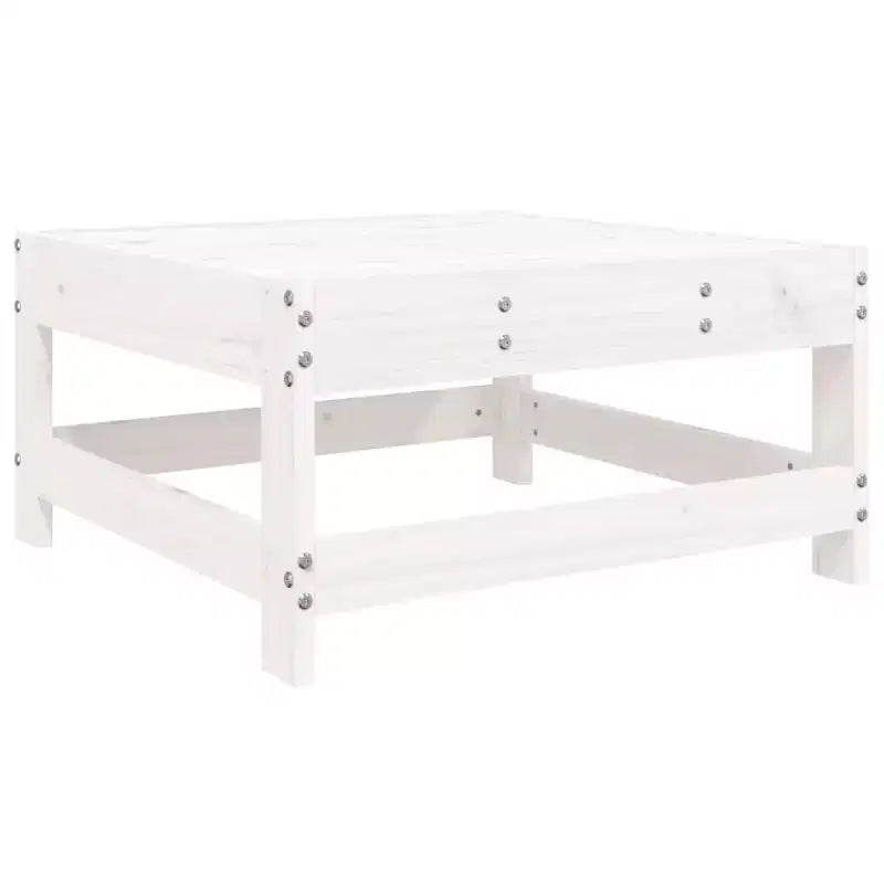 Set divano modulare da giardino vidaXL con struttura in legno massello