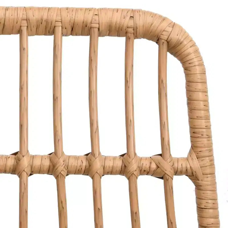 vidaXL Set da pranzo da giardino - Design in polyrattan