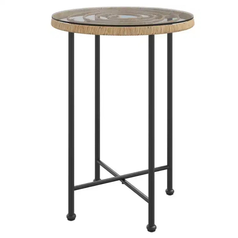 vidaXL Set da pranzo da giardino - Design in polyrattan
