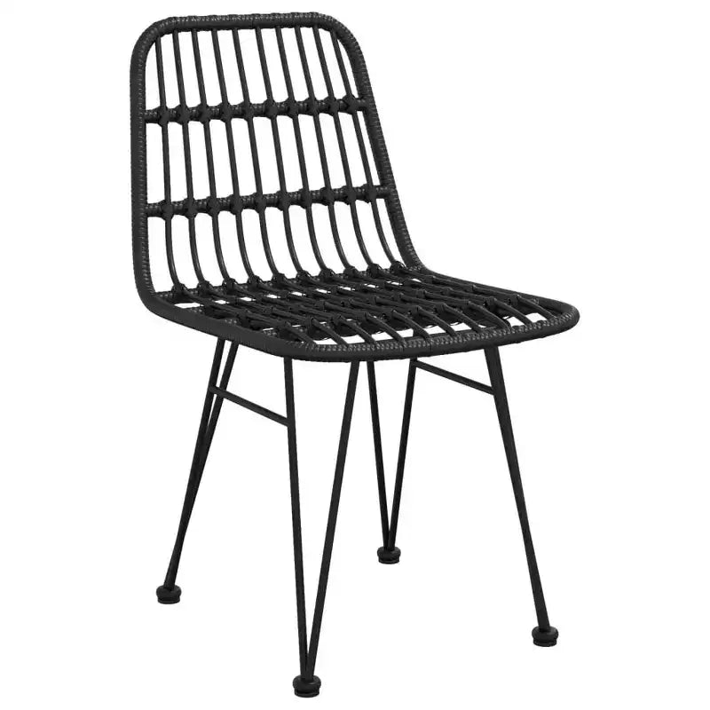 vidaXL Set da pranzo da giardino - Design in polyrattan