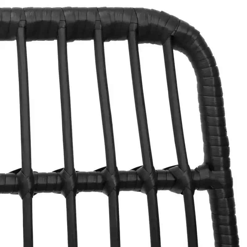 vidaXL Set da pranzo da giardino - Design in polyrattan