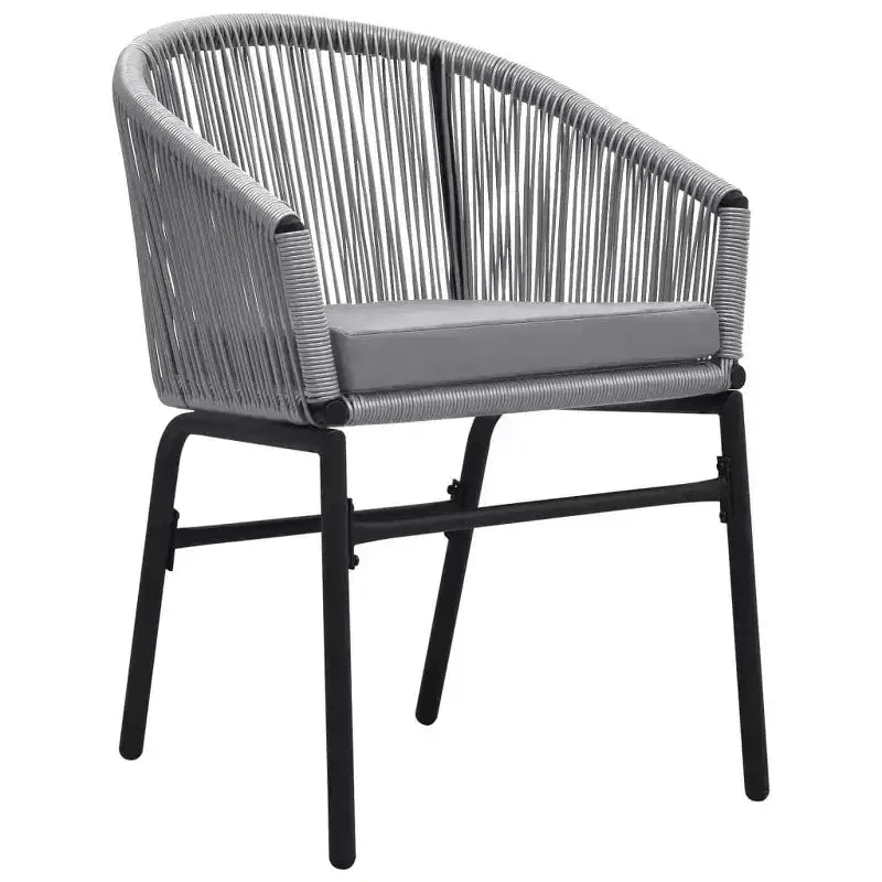 vidaXL Set da pranzo da giardino per esterni Tavolo e sedie per giardino