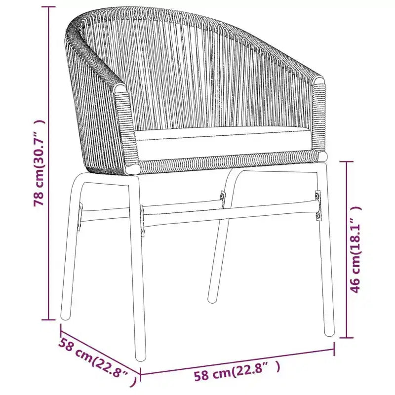 vidaXL Set da pranzo da giardino per esterni Tavolo e sedie per giardino