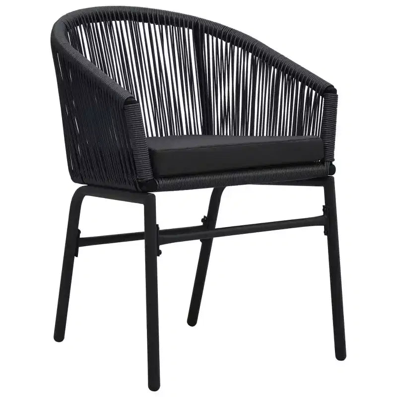vidaXL Set da pranzo da giardino per esterni Tavolo e sedie per giardino