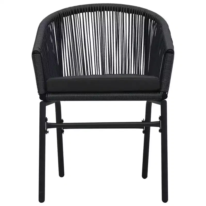 vidaXL Set da pranzo da giardino per esterni Tavolo e sedie per giardino