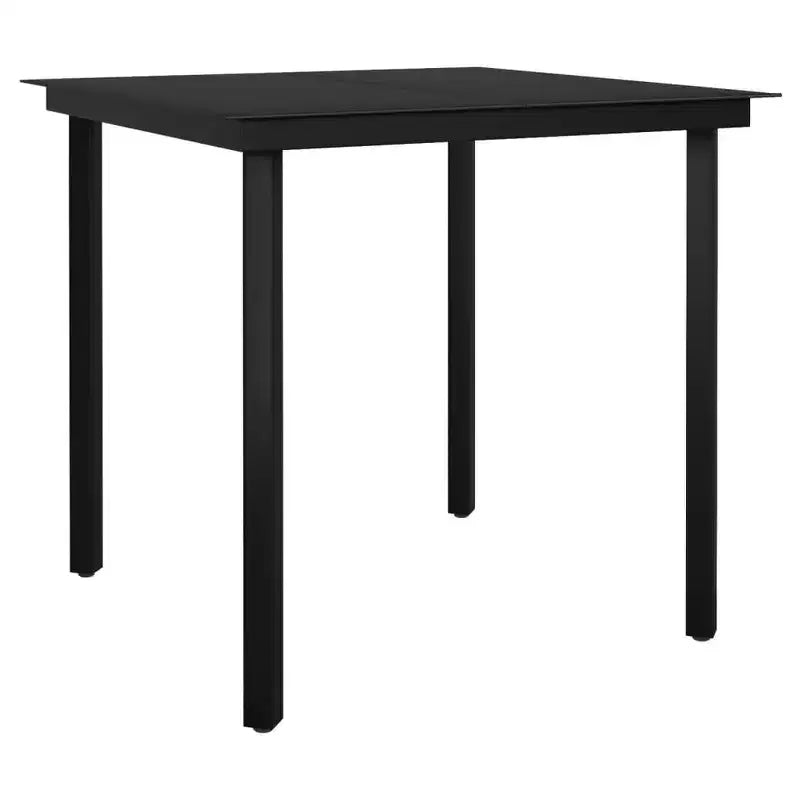 vidaXL Set da pranzo da giardino per esterni Tavolo e sedie per giardino