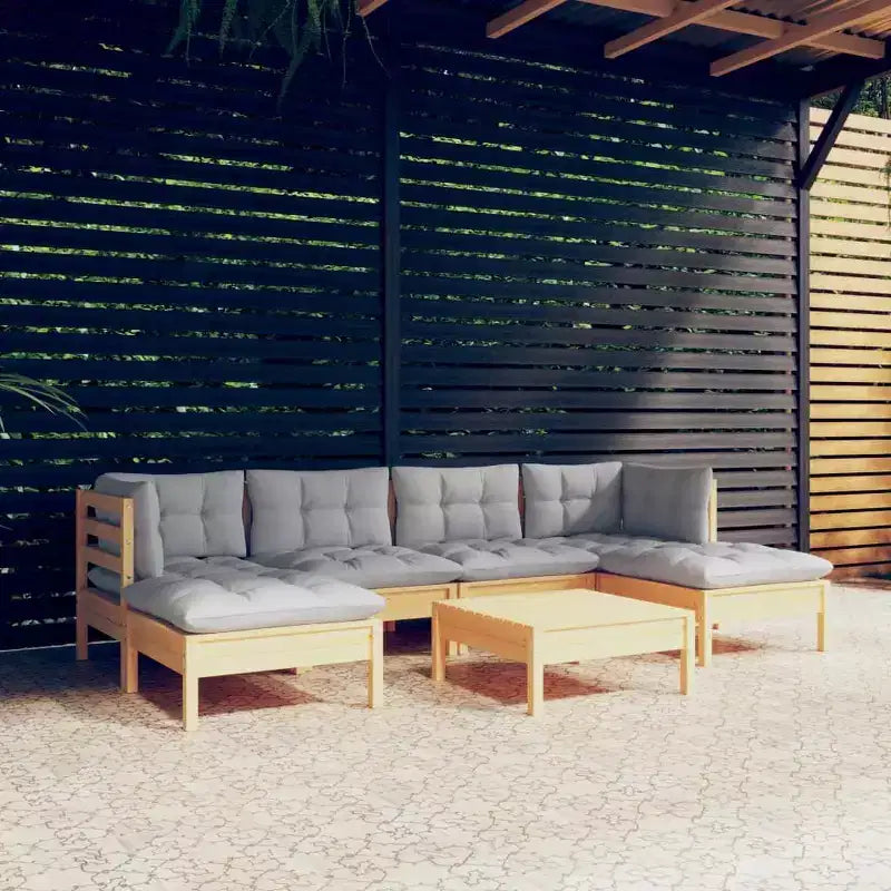 vidaXL Set Lounge da Giardino in Diversi Colori con Cuscini